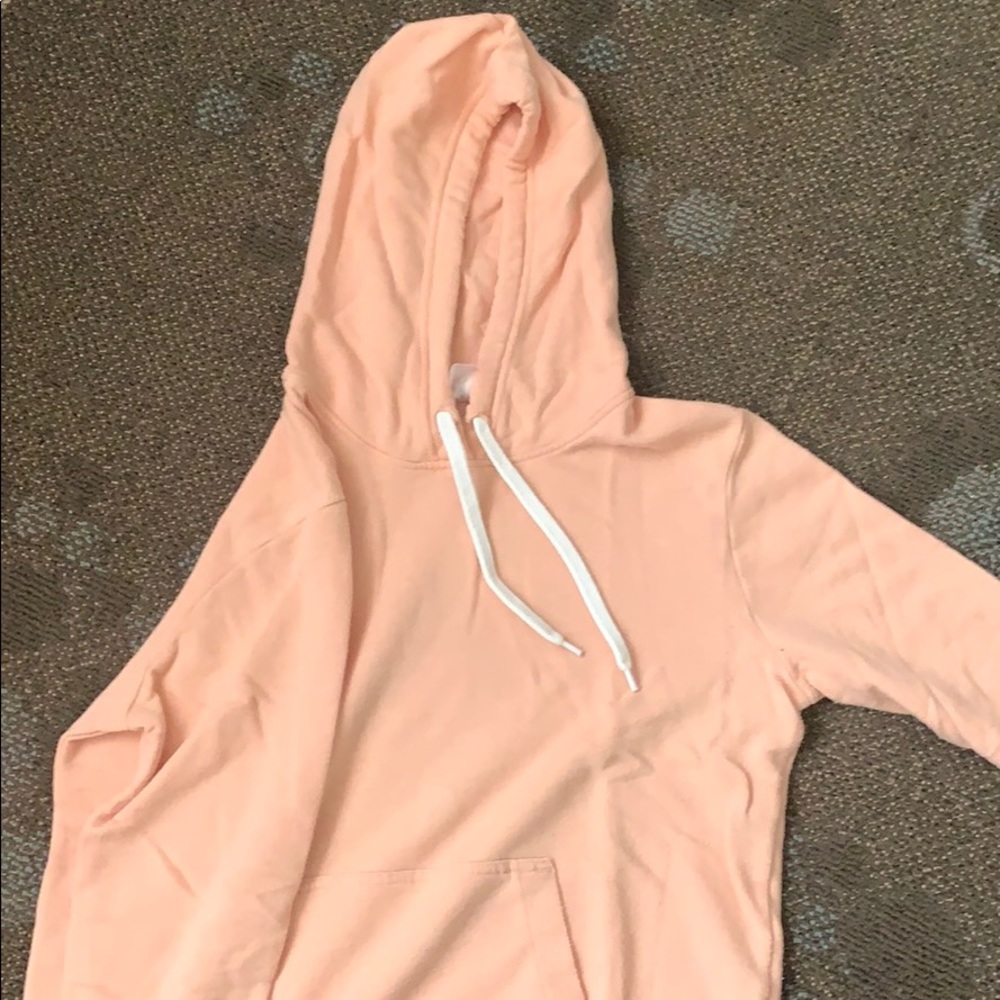 dusty rose hoodie